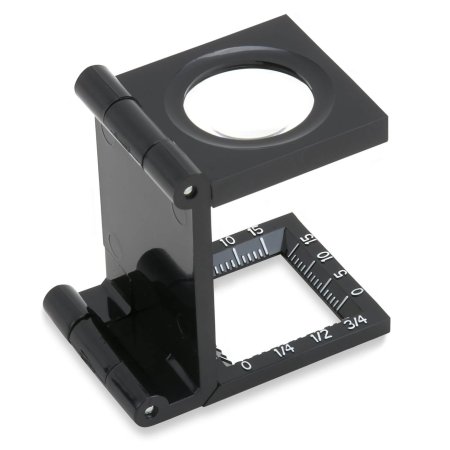 Carson LinenTest 6.5x 20mm Magnifying Glass...