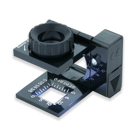 Carson LinenTest 11.5x 15mm LED Magnifying...