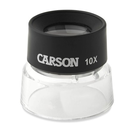 Carson LumiLoupe 10x Magnifying Glass