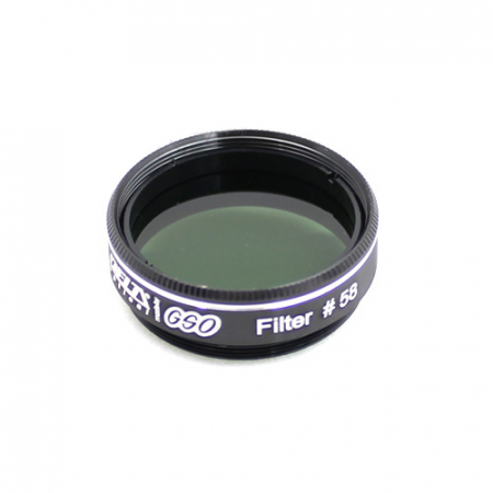 Filtr DeltaOptical tmavozeleny 58 1,25