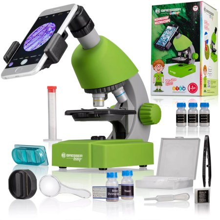 Microscope Bresser Junior 40x-640x Green
